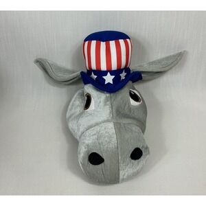 Democrat Political Party Donkey Hat Election Support Politics Door Knocking